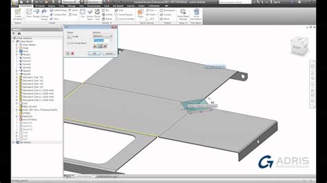 inventor convert sheet metal to part|inventor unfold sheet metal.